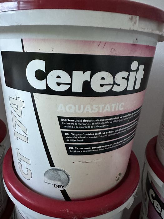 Tencuiala decorativa/vopsea grund  CT174 / CT 16 disponibile 15 galeti