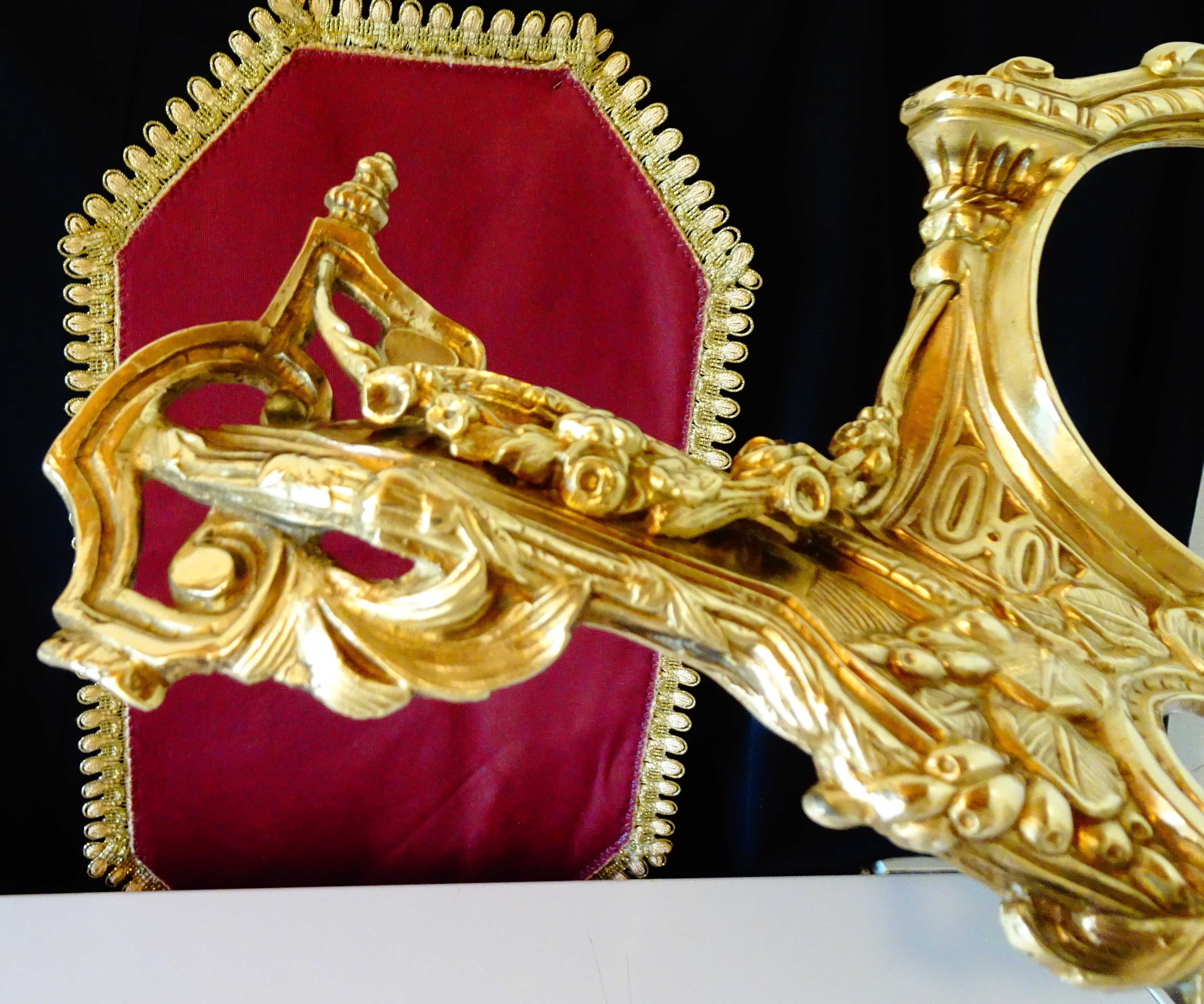 Барокова рамка от бронз за огледало,часовник,мебели,камина.