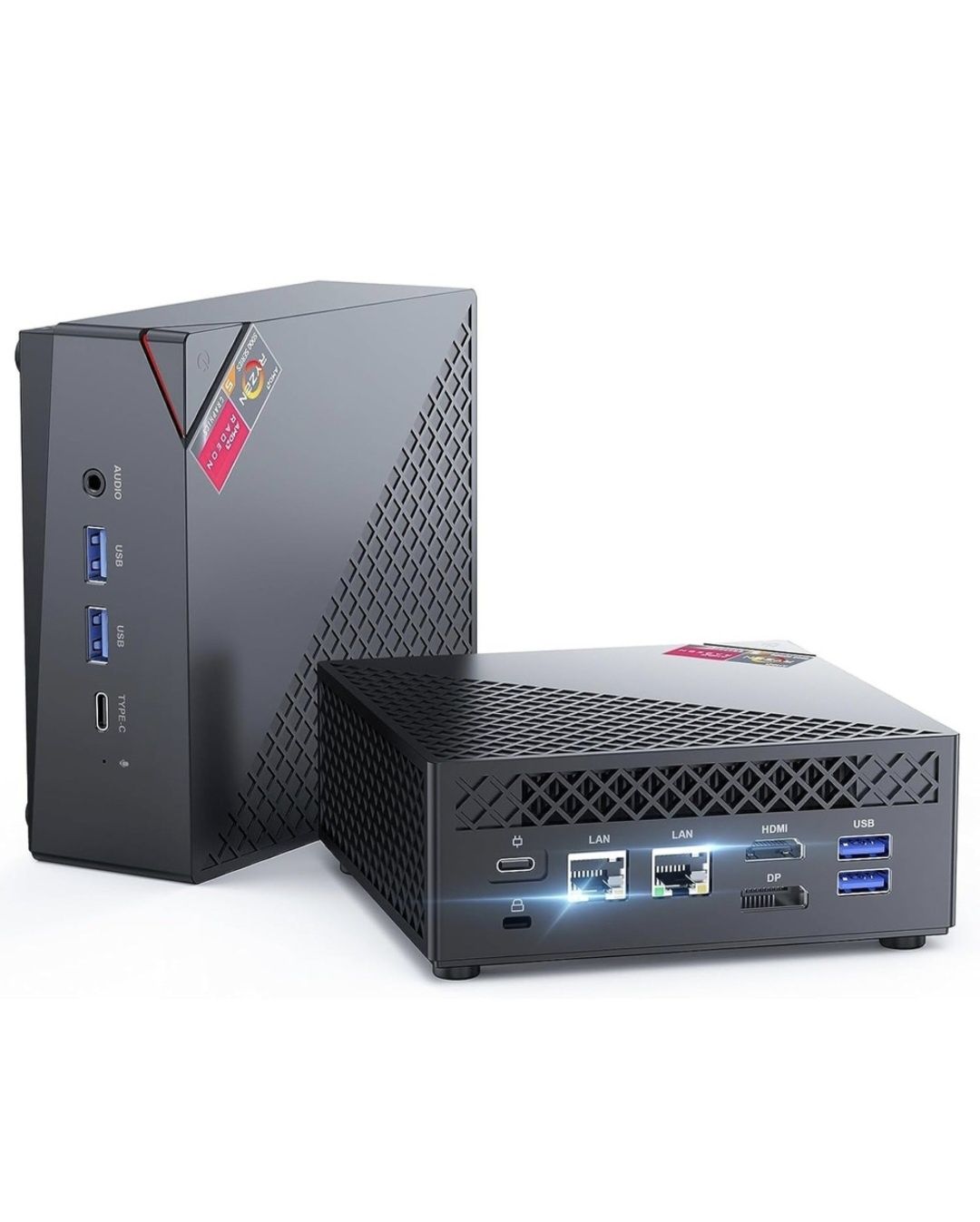 Mini PC Gaming NIPOGI AM06PRO AMD Ryzen 5 5500U 4GHz, 16 GB RAM, 512GB