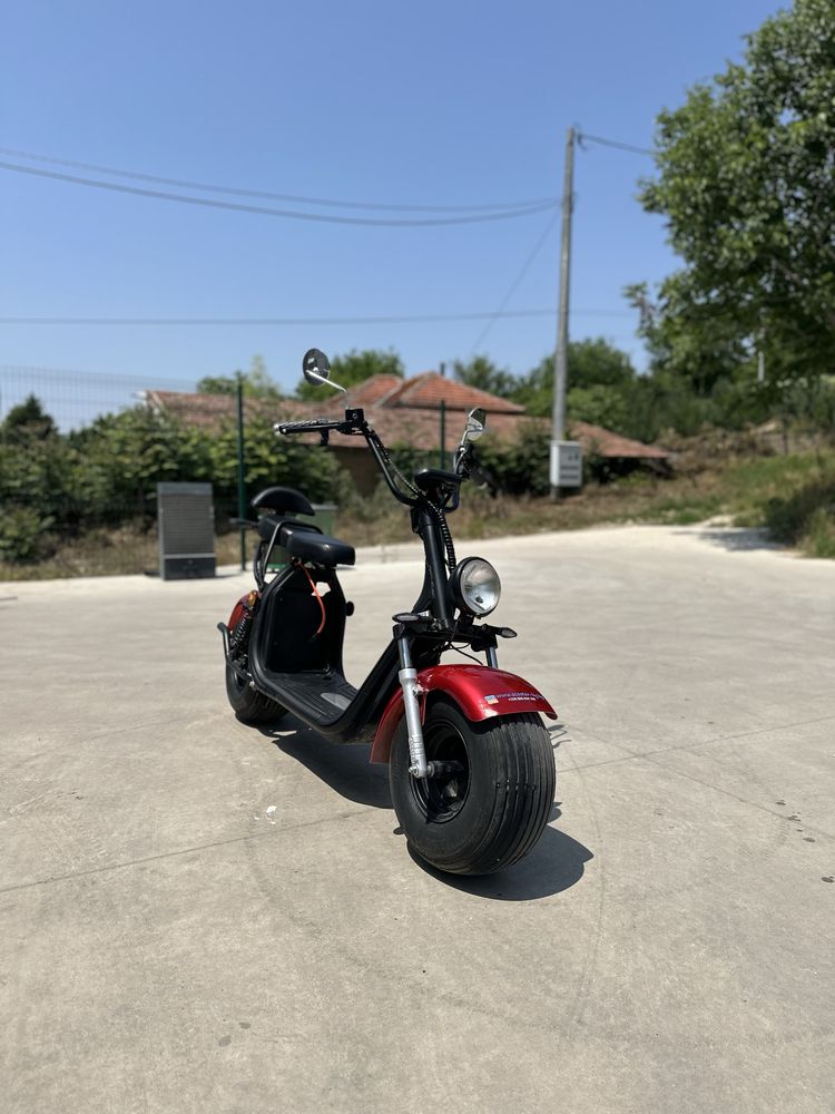 Електрически Скутер HARLEY 2000W EcoWay Чопър HR2-1