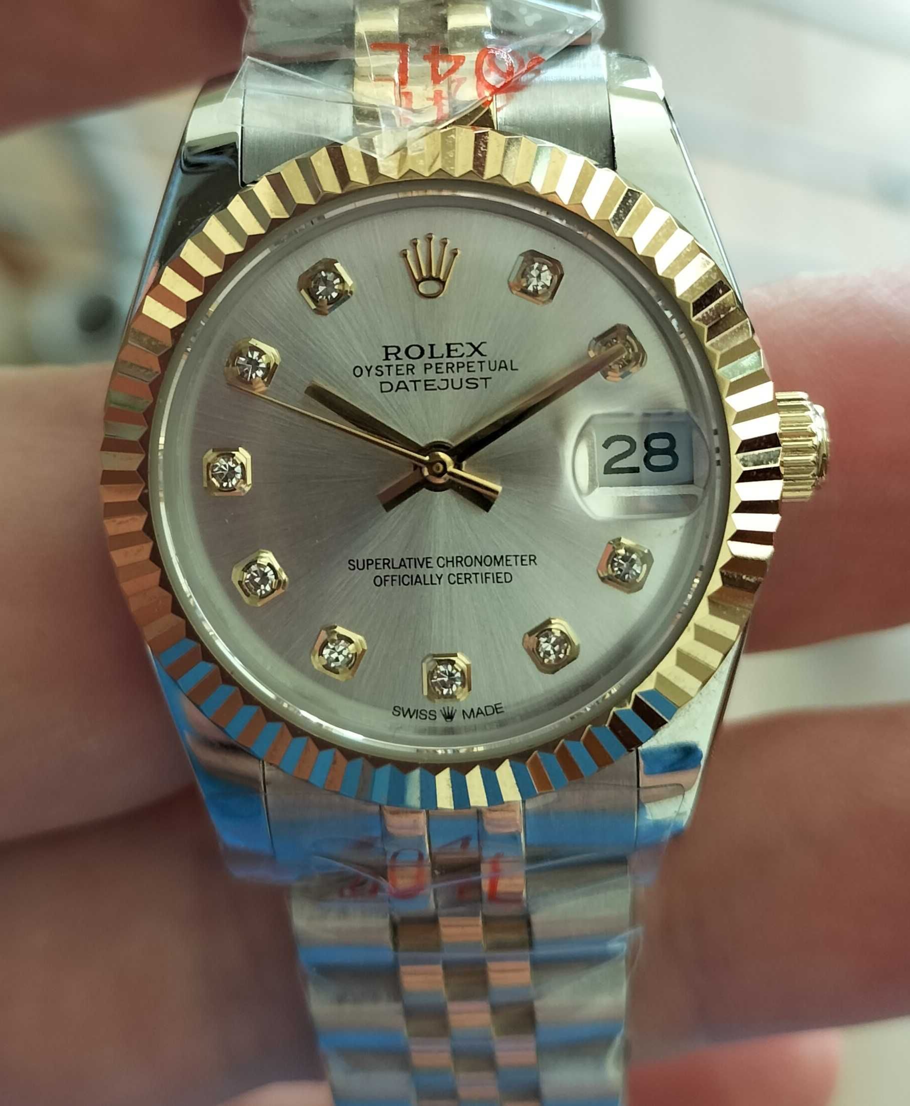 Rolex Lady Datejust Automatic geam Safir 31 mm