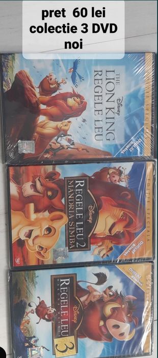 Vand CD-uri cu povesti si colectii desene animate