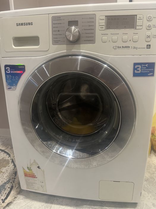 срочно стиралка  Самсунг Eco Bubble 7 кг автомат