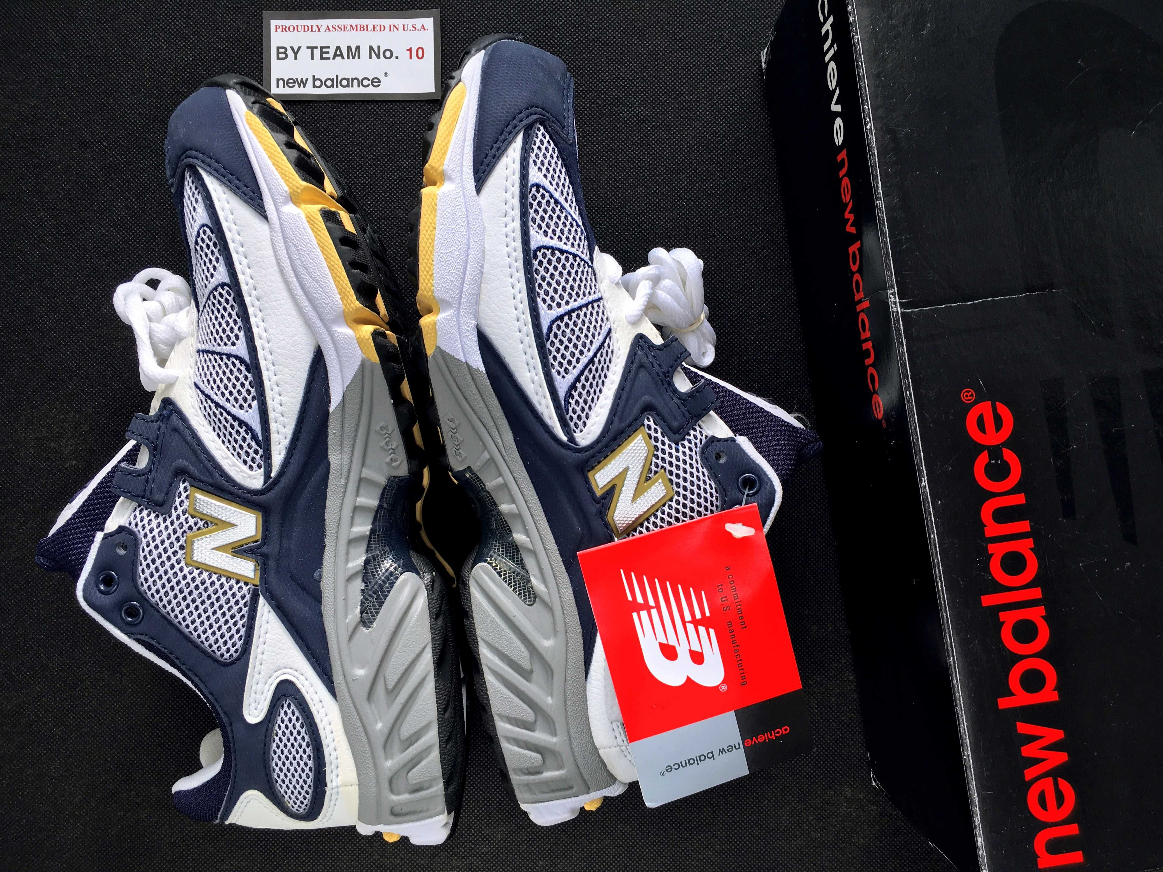 VINTAGE 2001 Made in U.S.A. New Balance® 765 Running Shoes — 26.5 CM