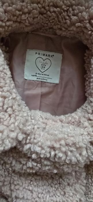 Детско палто розово 140см.