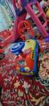 Masinuta copii Kiddie-Land Mickey Mouse de impins interactiva