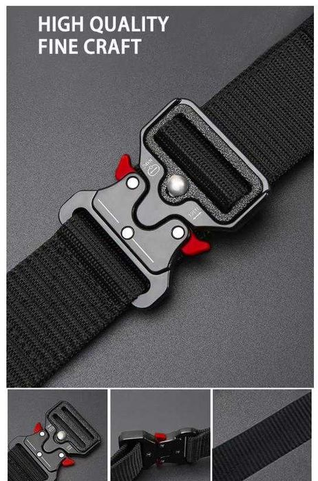 Тактически Военен Колан Без Дупки Бързо Освобождаване чрез Катарамата