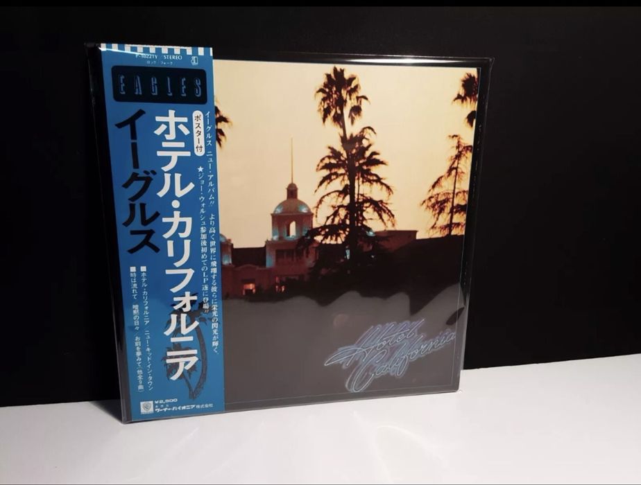 Фирменная виниловая пластинка Eagles - Hotel California (Japan LP, OBI