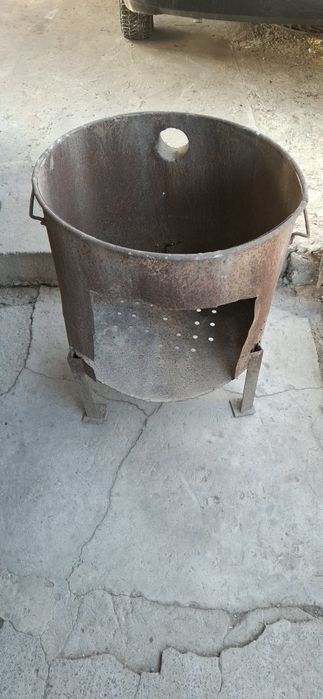 Печь под казан ошаг