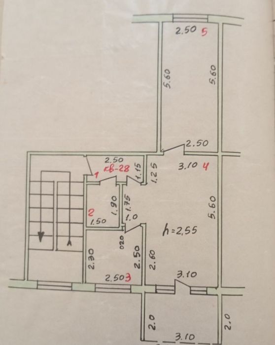 2-хоналик квартира
