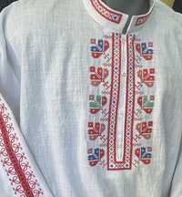 Мъжка риза с шевици, фолклорна, тракийска