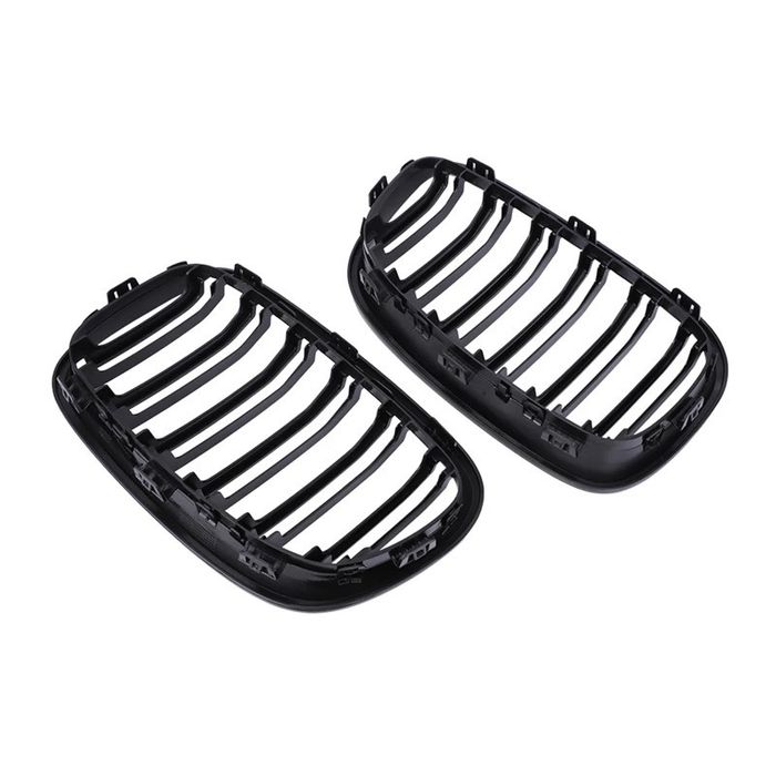 Set grile grila nari Dubla Negru Lucios M Bmw Seria 1 F20 nfl