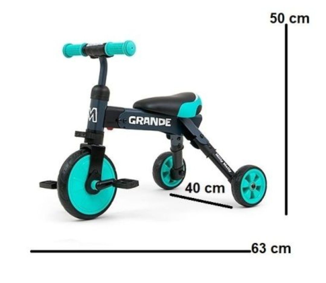 Vand Tricicleta pliabila, transformabila in Bicicleta fara pedale