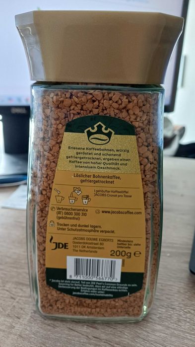 JACOBS Cronat Gold 200 gr