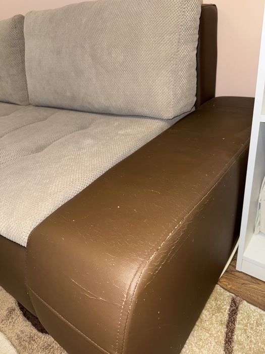 Canapea extensibila cu sezlong