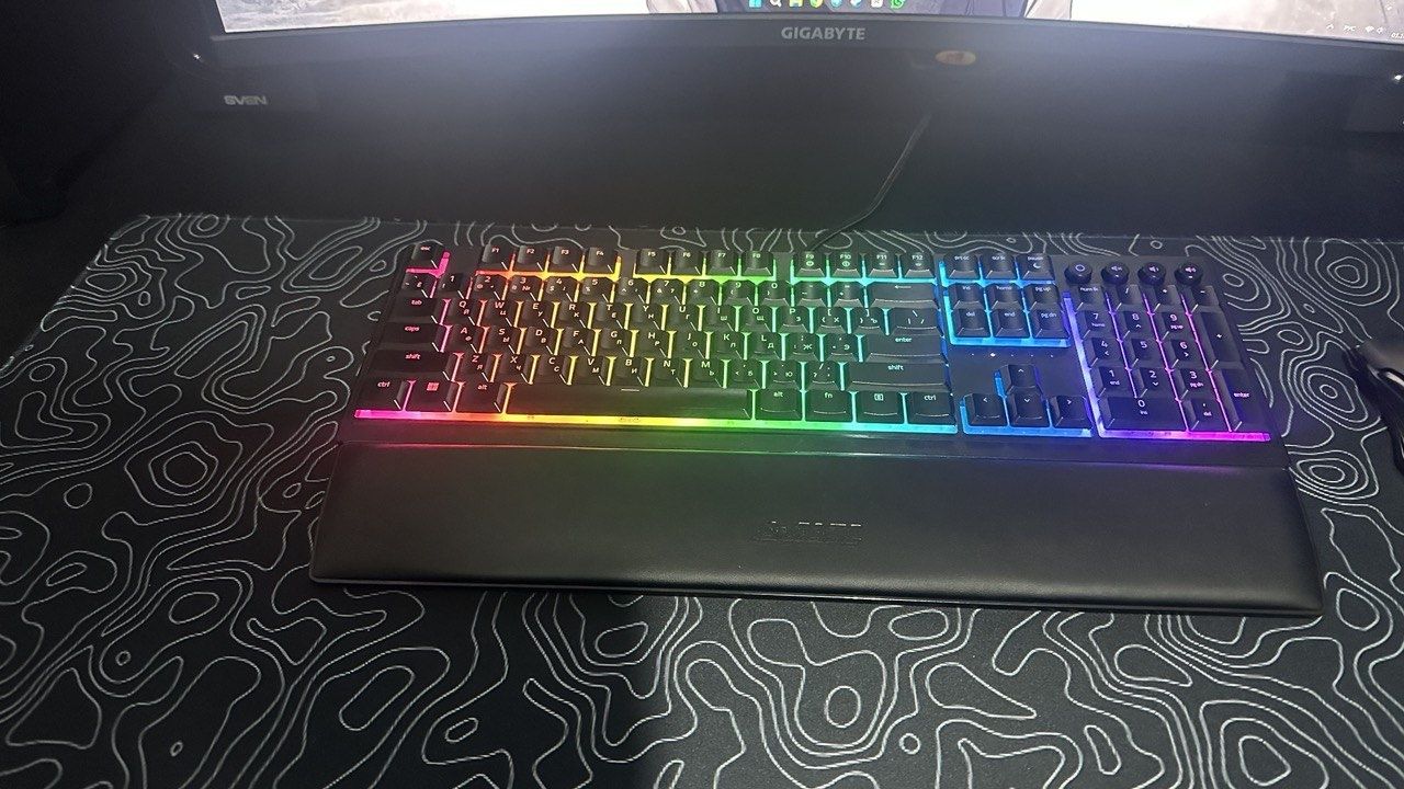 Игровая клавиатура  Razer Ortnata V3| мембранная черная