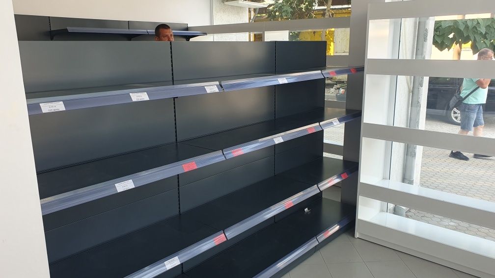 Стелажи за магазин магазинен стелаж ,рафтове за магазин