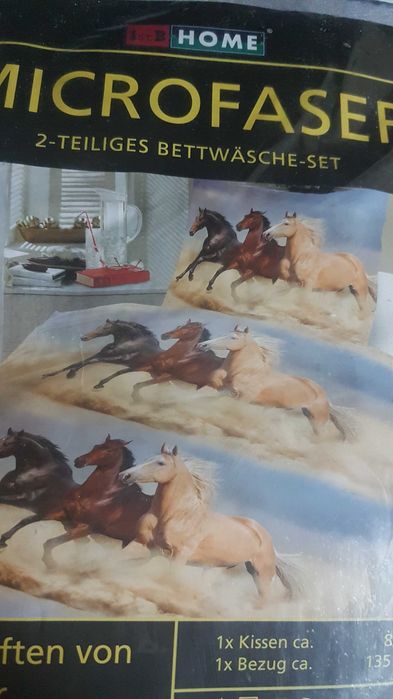 Постельное белье из Германии. 1 спальное. 100% Полиэстр. Новое.