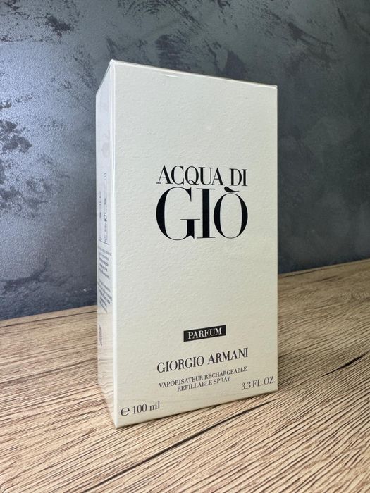 ARMANI Acqua di GIO 100ml Extract de PARFUM, nou,sigilat,100% original