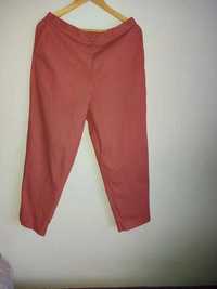 Pantaloni roz inchis,marimea 46