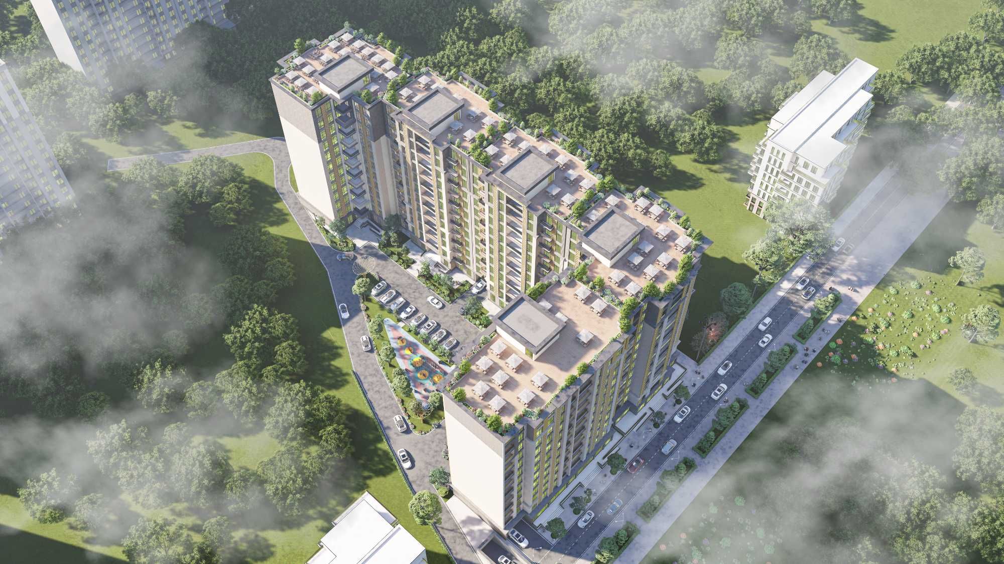 Выгодная квартира в ЖК "SAYRAM PLAZA" • 40,96 м2