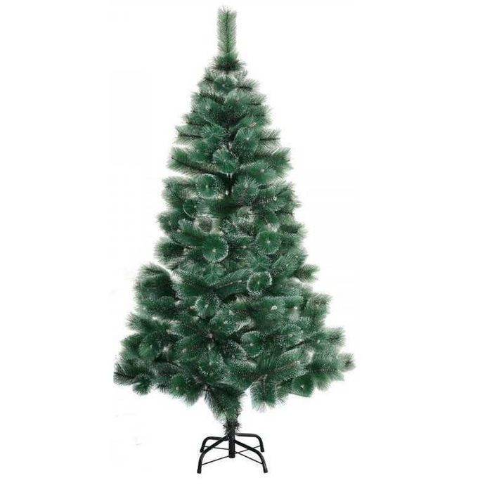 Brad Pin artificial varfuri albe 1.8m cu suport metalic