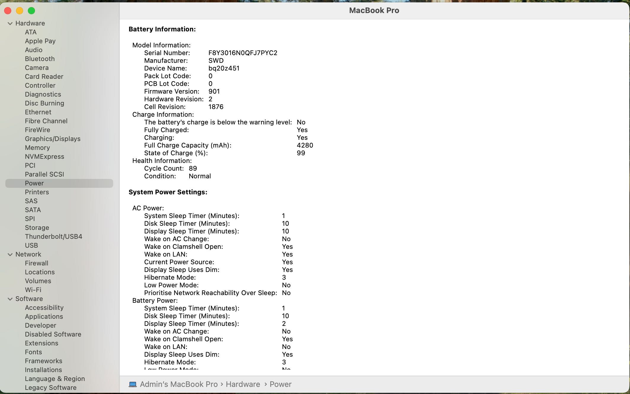 MacBook Pro 2018 13 inch Core i7 16 GB RAM, 512GB SSD