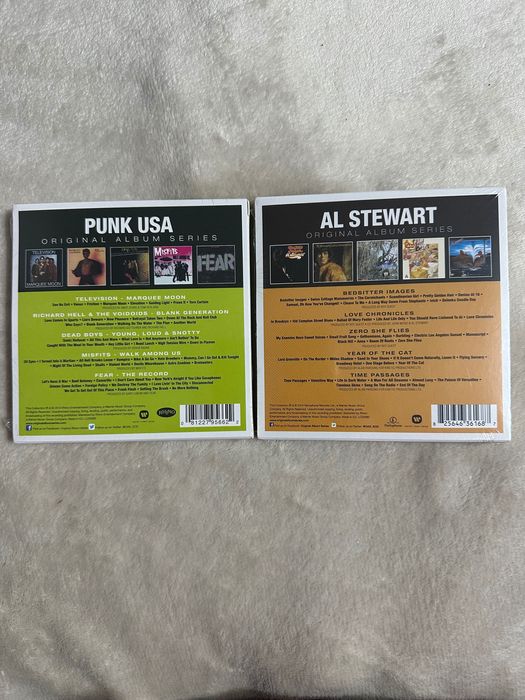 Pachet 2x CD Box Set Original Album Series NOI-  Punk USA + Al Stewart