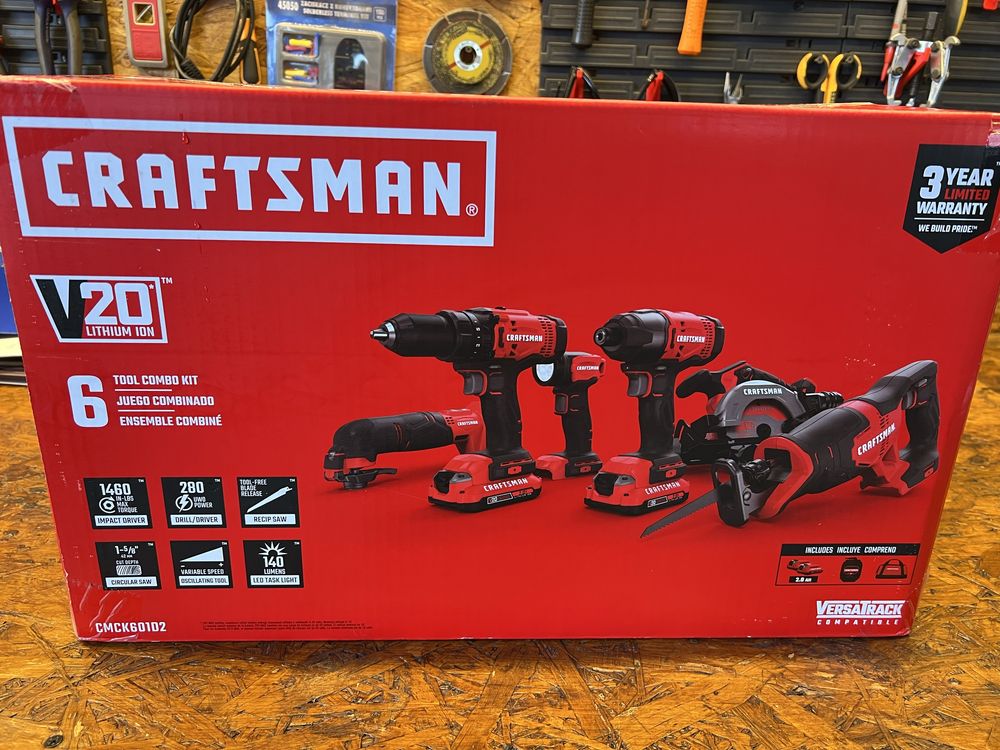 Combo kit Craftsman 20v USA