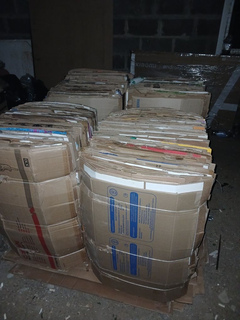 Продам макулатура картон 7 тонн