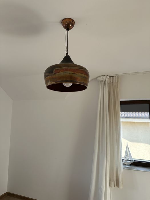 2 Candelabre si 3 Lustre de arama Italia