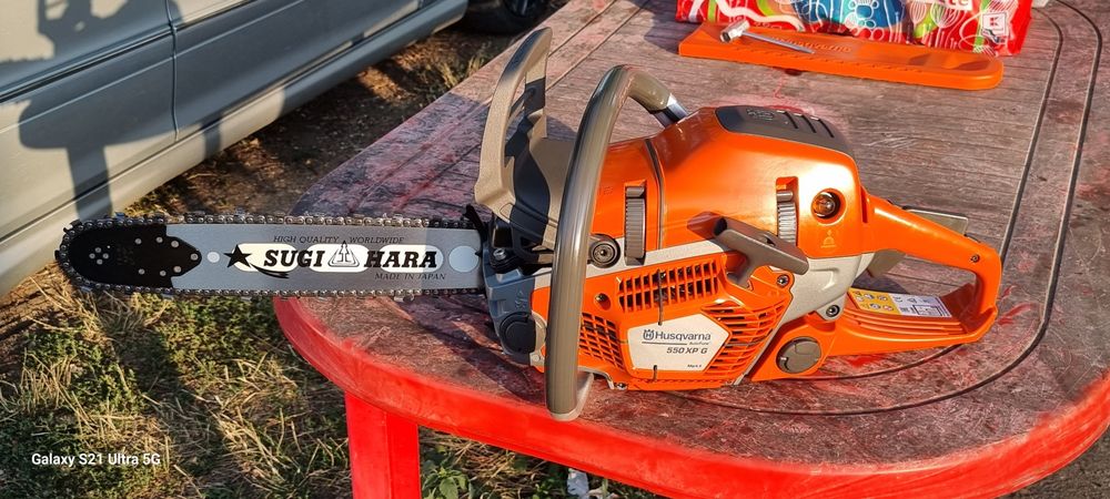 Vand drujba husqvarna 550 XPG MK2 4CP cu maner incalzit!