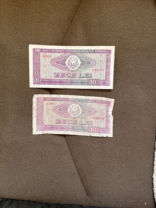 Vand bancnotă de colectie, de 10 lei