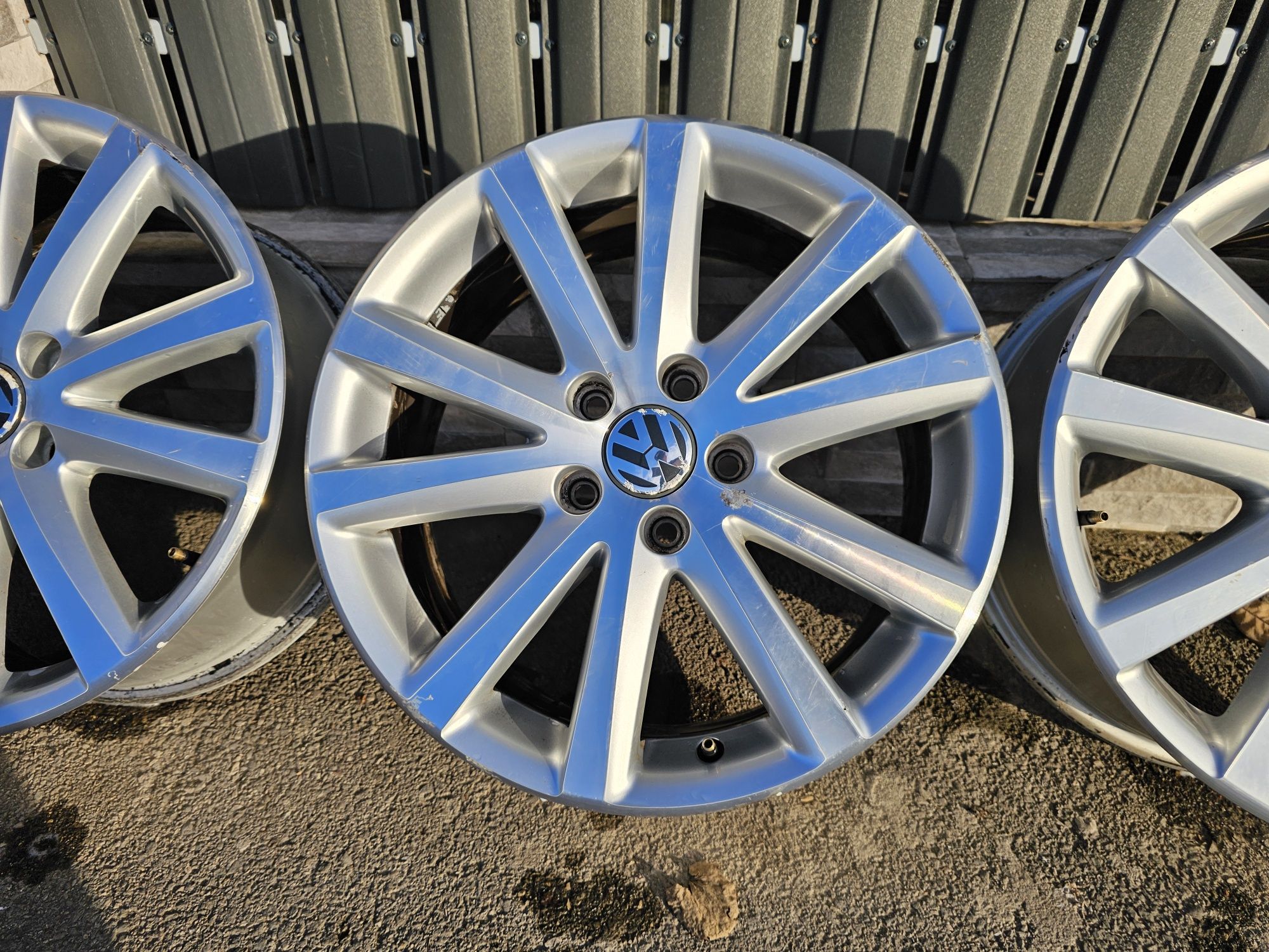 Jante aliaj VW , 5x112, R17, diamondcut, 7.5J, ET47 EOS/Golf/Passat