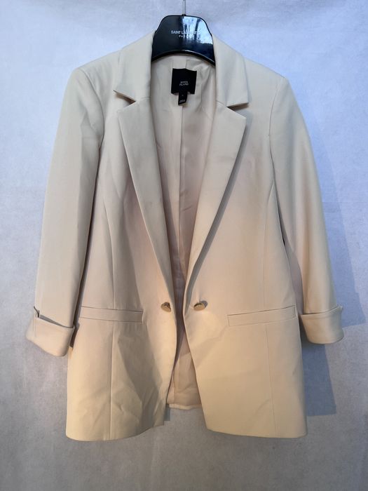 RIVER ISLAND пролетно сако в цвят екрю