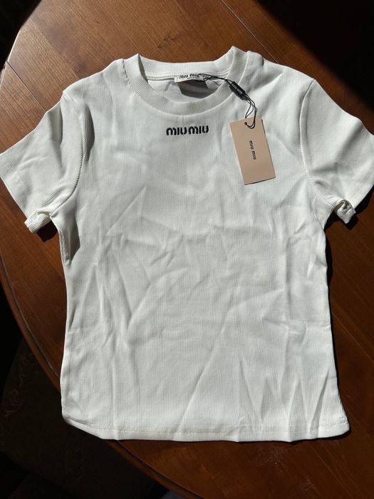 Tricou femei Miu Miu nou cu eticheta