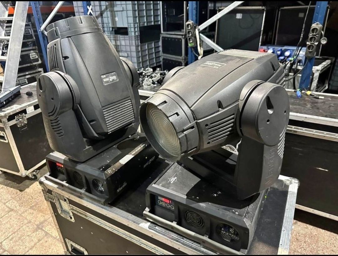 Martin mac 2000 Profile и Wash moving head