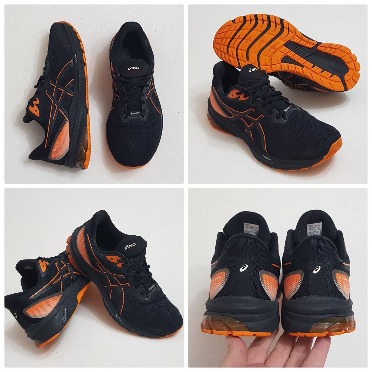 Pantofi alergare ASICS Gt 1000 12 Gore - Tex, adidași nr 41, 5 EU