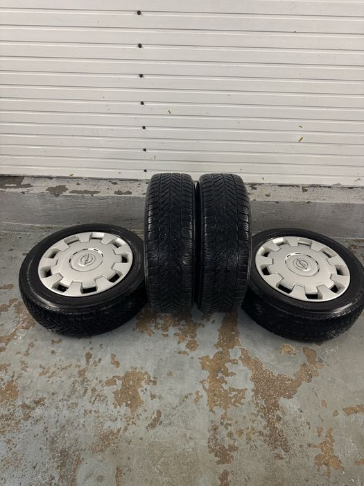 Roti iarna 15” Opel Astra G + anvelope vara (Bonus lanturi zapada)