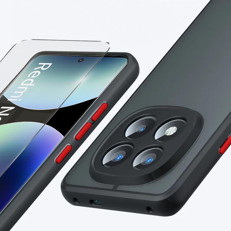 Цветен Кейс Rock за Xiaomi Redmi Note 14 Pro 5G със защита на камерите