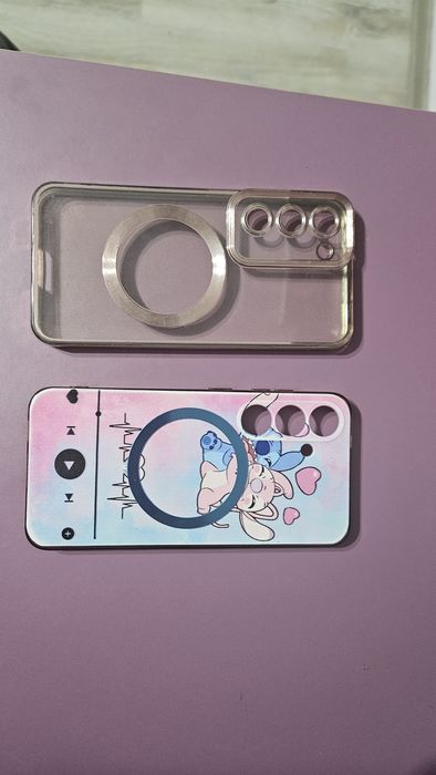 2 huse Samsung S24 transparente