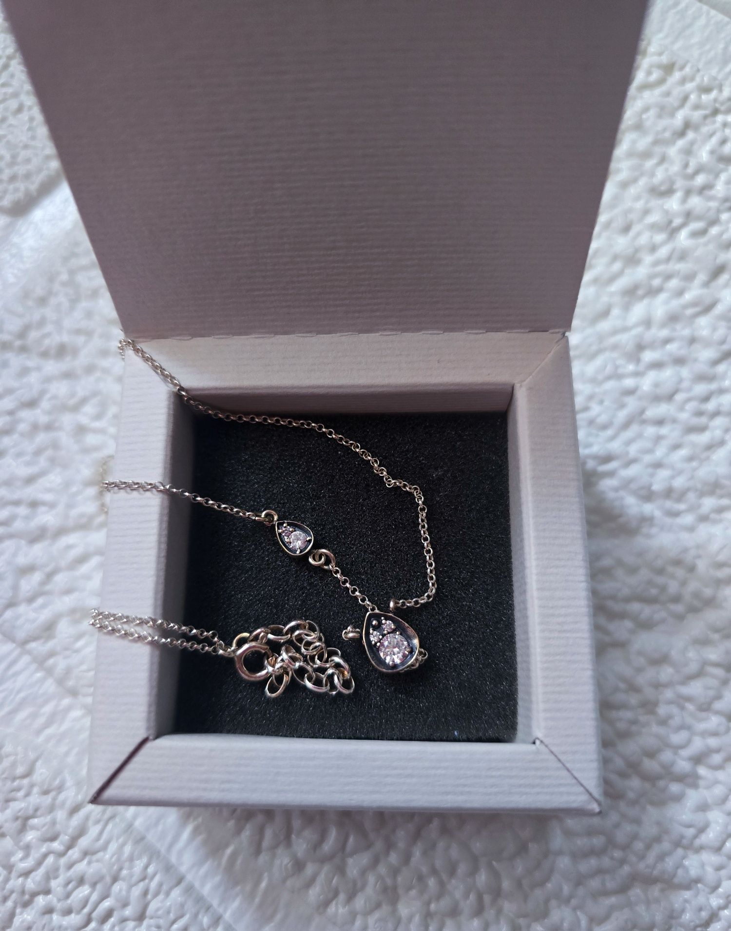 Сребърно нежно дамско колие My Silver