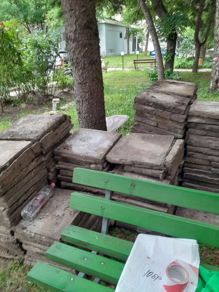 Тротоарни плочи втора ръка 40-40