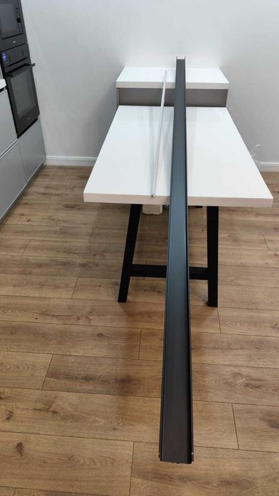 Профиль алюминиевый ГОЛА, ТИП С (C-образный), черный, 3 метра