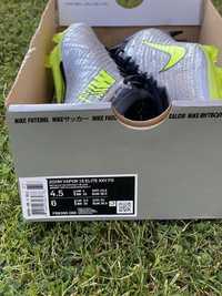 Ghete Fotbal Nike Zoom Vapor 15 ELITE FG Noi Marime 36.5