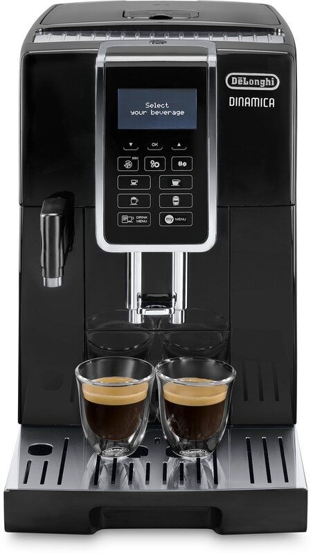 Автоматическая кофемашина DeLonghi Dinamica ECAM 350.55. B, черный