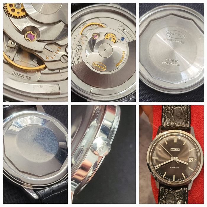 Ceas colectie Movado și Doxa prototip militar nu omega tudor rolex ori