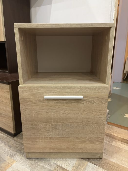 Секция и два шкафа дъб сонома и венге