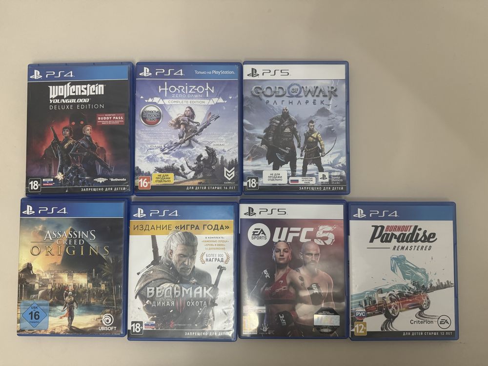 Продаются игры на PS
