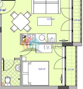 2-стаен в Варна-Аспарухово площ 44 цена 57200